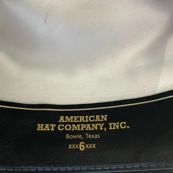American Hat Co 6x 6 7/8 cowboy hat - Picture 4 of 8